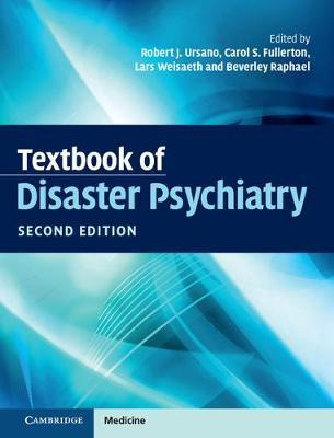 Libro Textbook Of Disaster Psychiatry - Robert J. Ursano