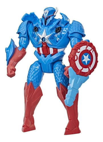 Mech Strike Capitán América - 20 Cm (Usado)