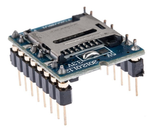Módulo Mini Reproductor Wtv020sd 20ss Micro Sd [ Max ]