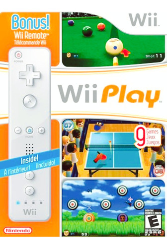 Wii Play + Wii Remote + Nunchuck