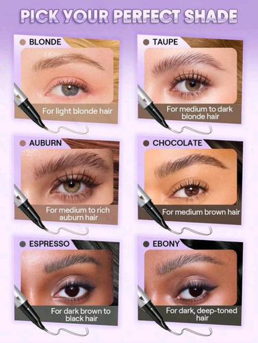 Lapiz De Cejas Sheglam Impermeable Auburn