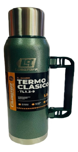 Termo Lusqtoff Acero Inoxidable 1.3 L Con Manija Frio Calor