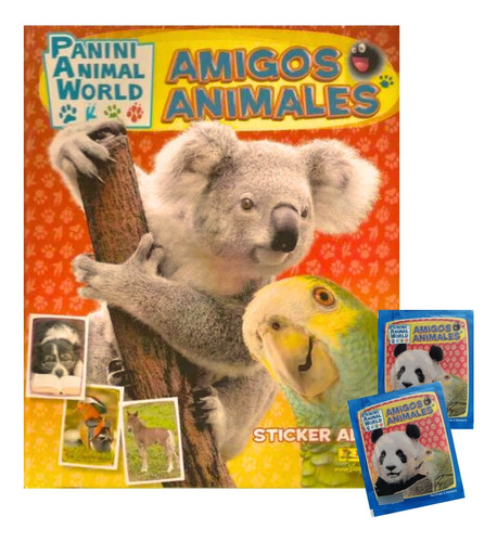 Álbum Amigos Animales + 25 Sobres.