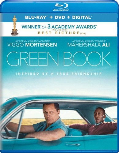 Green Book Viggo Mortensen Pelicula Blu-ray + Dvd