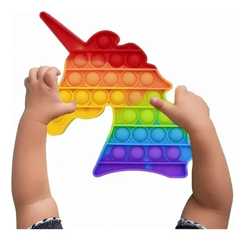 Push Pop Fidget Juguete Antiestrés Ansiedad Autismo Silicona