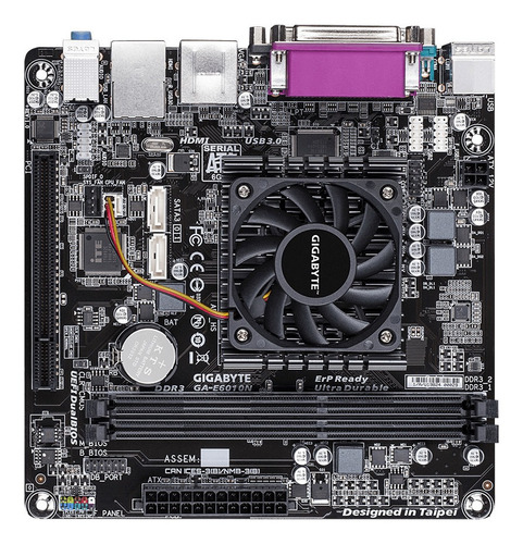 Mb Gigabyte Integrada Ga-e6010n E1-6010 1.35ghz Vga Hdmi