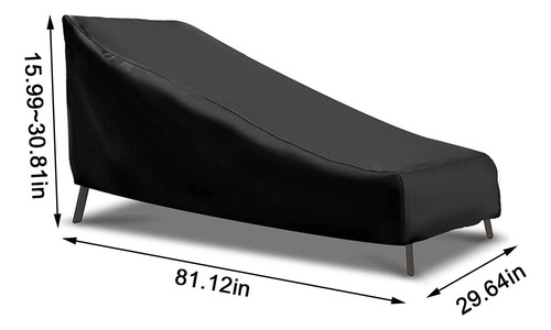 Funda Para Chaise Longue De Playa Y Jardín, Antiderrapos, Ll