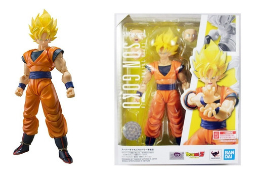 Figura Muñeco Goku Full Figuarts Bandai Anime Dragon Ball 