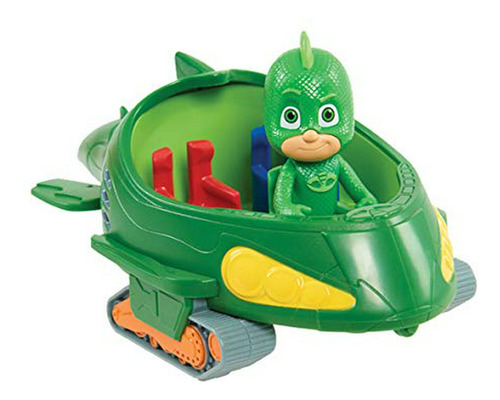 Vehículo Y Figura Gekko De Pj Masks