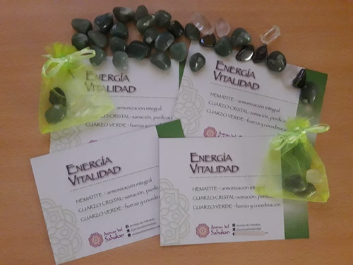 Imagen 6 de 10 de Set Gemoterapia Talisman Turmalina Selenita Amatista