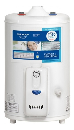 Termotanque multigas Ormay TQ-50 blanco 50L