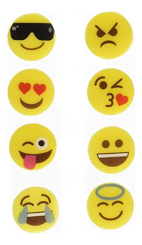 Marca Copas De Silicón  En Forma De Emoji