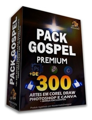 Pack Gospel 100+ Artes Corel Draw Editável Igreja Religiosos