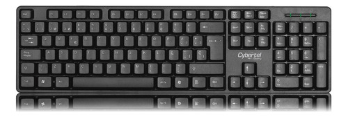 Teclado Cybertel Con Antiderrame Y Antiborrado De Teclas