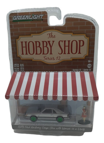 Greenlight Green Machine Ford Mustang Coupe The Hobby Shop Color Gris/verde