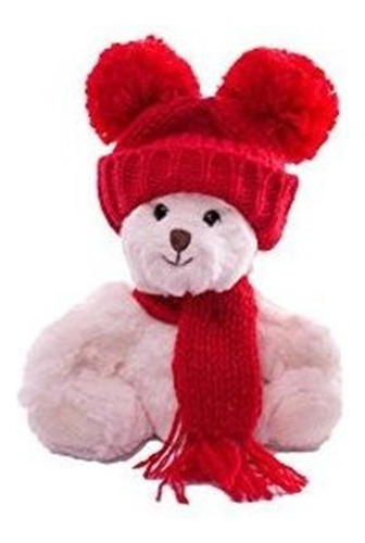 Oso De Peluche - Dilly Dudu With Knit Hat And Scarf Tedd