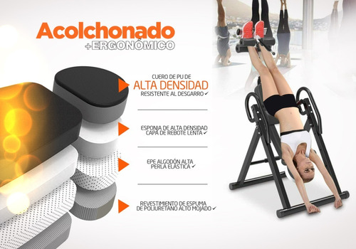 Imagen 8 de 10 de Tabla Camilla Inversion Gravitacional C Topes Seguridad 180°