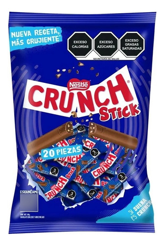 Nestle Crunch Stick 20 Piezas