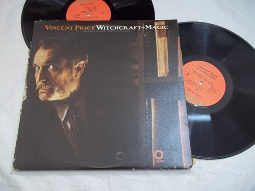 Lp Vinil Duplo Vincent Price Witchcraft-magic Trilha Sonora