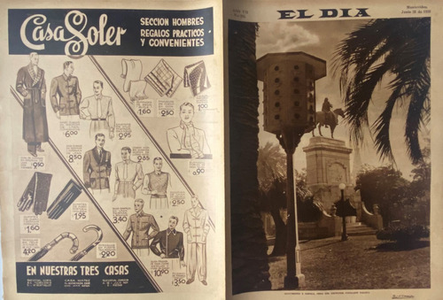 El Día, Dominical N° 285, La Plaza Zabala /  Picasso En 1938