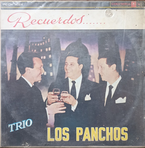 Trio Los Panchos - Recuerdos De Ti / Lp Vinilo Acetato