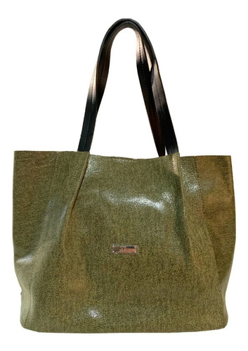 Shopper Mujer Xl Extra Large Paulina Verde