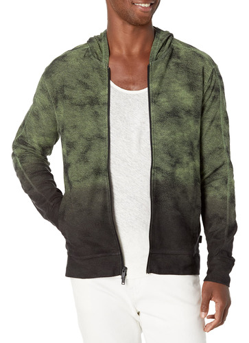 John Varvatos Sudadera Con Capucha Antone Ls Zip Para Hombr.