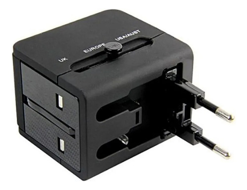 Adaptador De Viaje Universal Usb Cliptec - Ecamnet