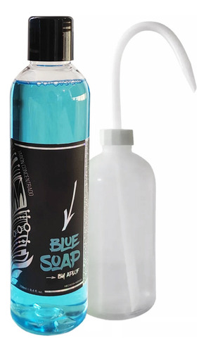 Blue Soap Concentrado 250ml + Piseta 500ml Limpiar Tatuaje