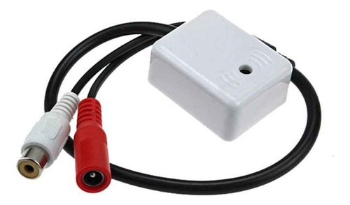 Micrófono Espía Direccional Para Cámaras De Seguridad Cctv