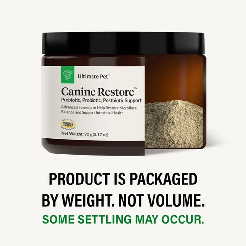 Ultimate Pet Nutrition Canine Restore, Prebiotico, Probiotic