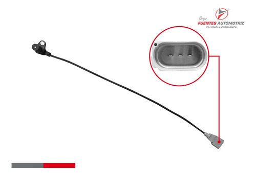 Sensor Posicion Cigueñal Para Jetta A4 Imp 1.8 T 2002 A 2005
