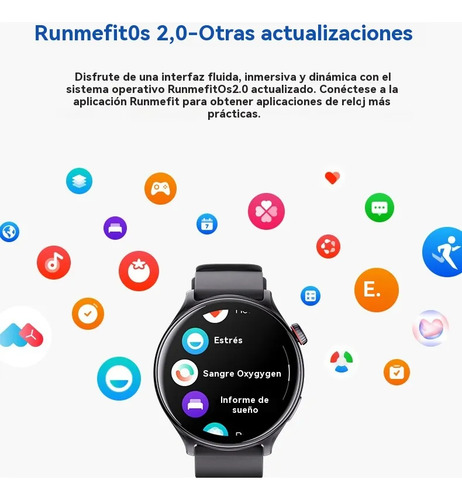 Th-046 5.0reloj Inteligente De Tiempo Infinito De Modo Dualr