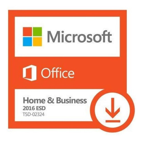 Microsoft Office Home And Business 2016 Licencia 1 Pc 