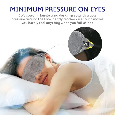 Algodón Para Dormir Máscara De Ojos 2018 Nuevo Diseño Bloqu