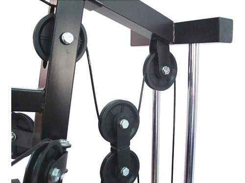 Imagen 4 de 9 de Multigimnasio Olmo +45 Kg Aparato Mini Gimnasio Gym Maquinas