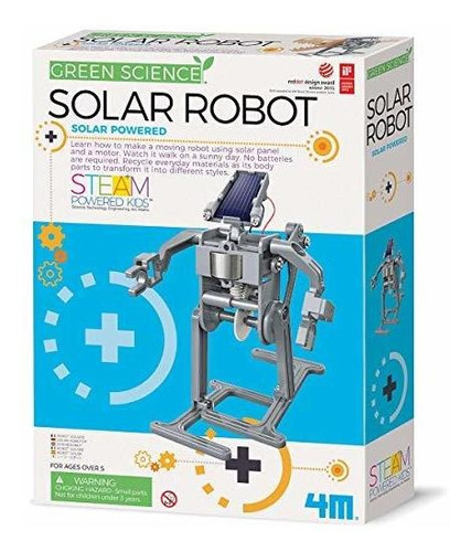 4m Kit Solar Robot Green Science Juego Ciencia Niños