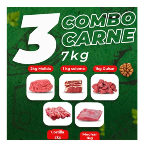Combo Carne 3 (7kg)