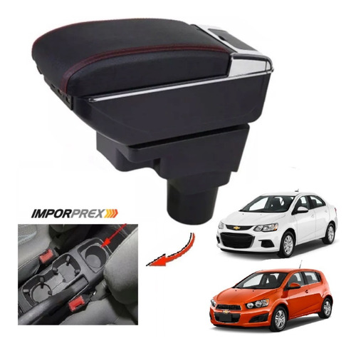 Consola Apoyabrazo- Chevrolet Sonic Con Usb