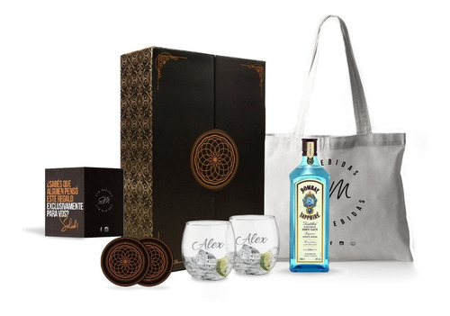 Experiencia Box Gin Bombay Sapphire London Dry 750ml