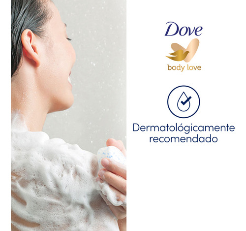 Dove Jabón En Barra Exfoliación Suave 4 Barras 90g C/u