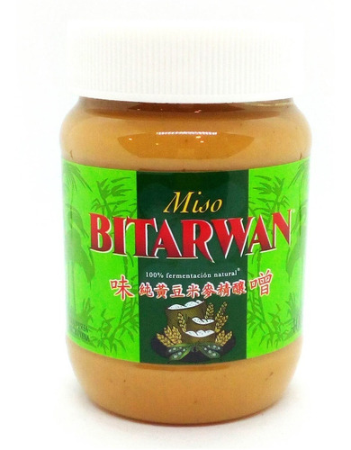 Pack 6u Pasta De Miso Bitarwan X 400 Gr