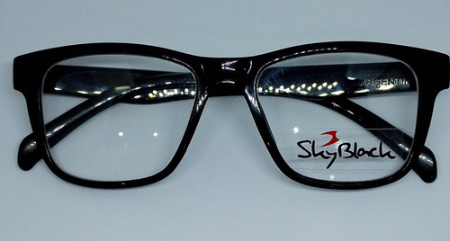 Armazón Flexible Sky Black (unisex) Negro Completo