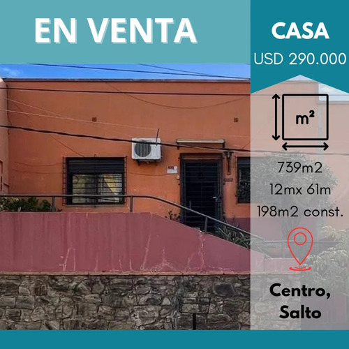 Salto En Venta Casa Centrica 