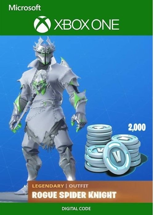 Fortnite: Legendary Rogue Spider Knight + 2000 Pavos Xbox | Mercado Libre