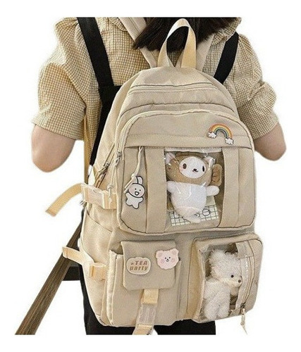 Fwefww Mochila Moda Mujer Colegio Coreano Kawaii [u]