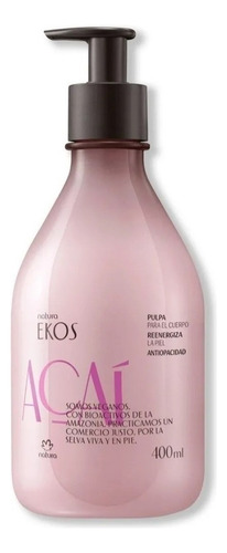 Natura Ekos Acaí Crema Hidratante 400 Ml Fragancia Acaí Açaí