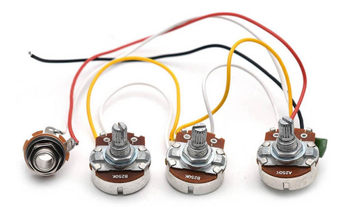 Sistema De Cableado Bajo Circuito Control De Volumen Tono
