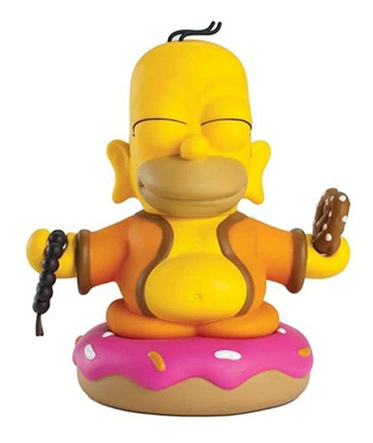 Figura Miniatura De Los Simpson, Homero Buda De Kidr