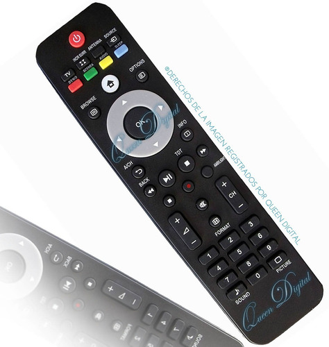 Control Remoto Para Led Tv Smart Philips 3000 4000 5000 6000